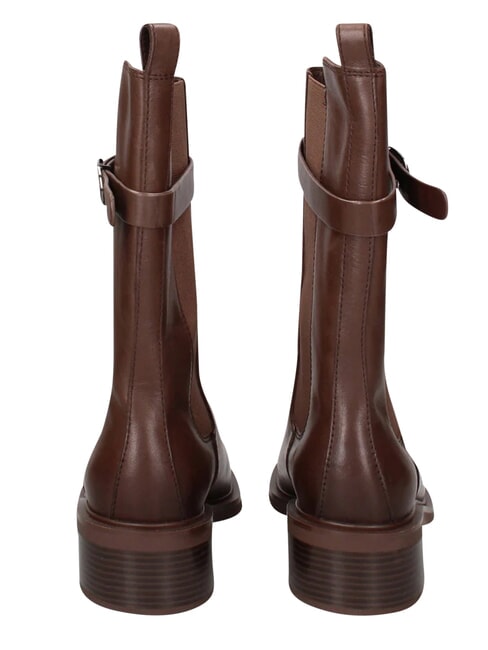 ME25 Anfibi in pelle darkbrown - Scarpe Donna