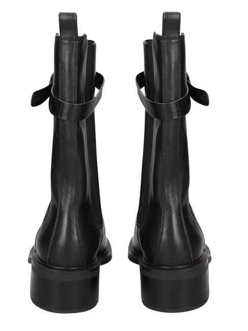 ME25 Anfibi in pelle black - Scarpe Donna