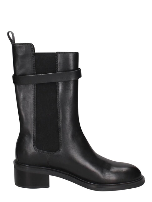 ME25 Anfibi in pelle black - Scarpe Donna