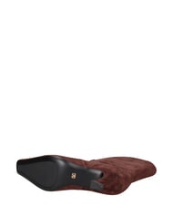 MARC ELLIS ME25 Stivaletto tacco 5, in pelle darkbrown - Scarpe Donna - 5