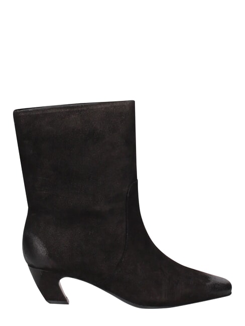 ME25 Stivaletto tacco 5, in pelle black - Scarpe Donna