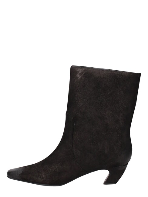 ME25 Stivaletto tacco 5, in pelle black - Scarpe Donna