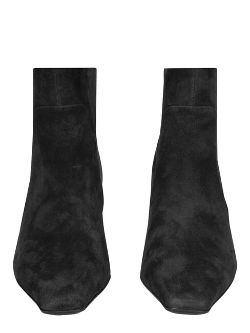 ME25 Stivaletto tacco 5, in pelle black - Scarpe Donna