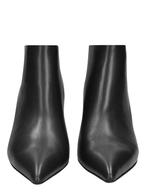 ME25 Stivaletto tacco 6.5, in pelle black - Scarpe Donna