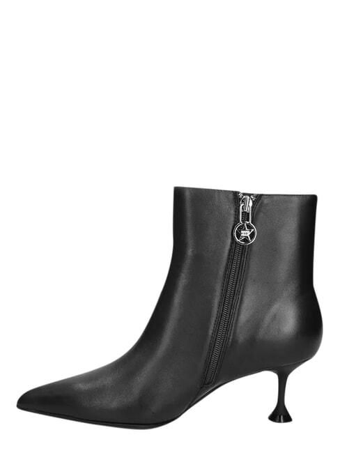 ME25 Stivaletto tacco 6.5, in pelle black - Scarpe Donna
