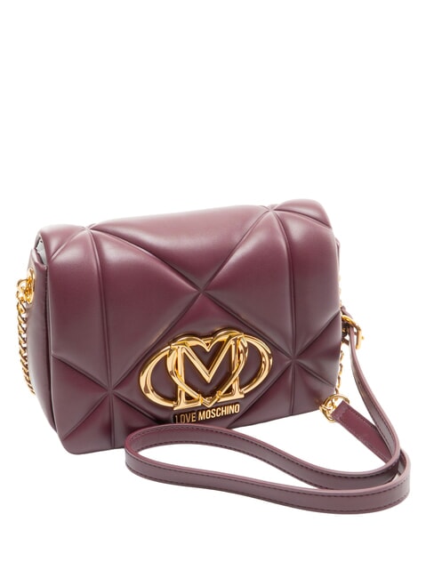 EMBOSSED Mini Bag a tracolla vino - Borse Donna
