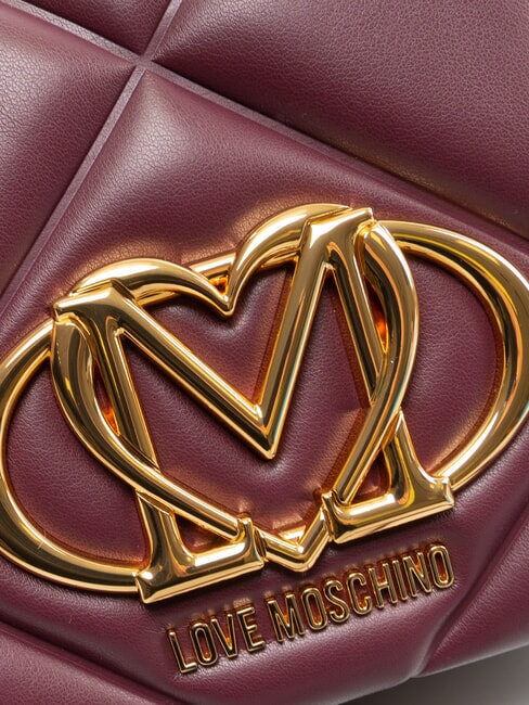 EMBOSSED Mini Bag a tracolla vino - Borse Donna