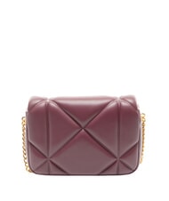 LOVE MOSCHINO EMBOSSED Mini Bag a tracolla vino - Borse Donna - 4