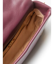 LOVE MOSCHINO EMBOSSED Mini Bag a tracolla vino - Borse Donna - 5