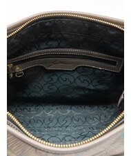 GATTINONI PLANETARIUM Borsa a spalla manici catena wild watercolor/ dk taupe - Borse Donna - 5