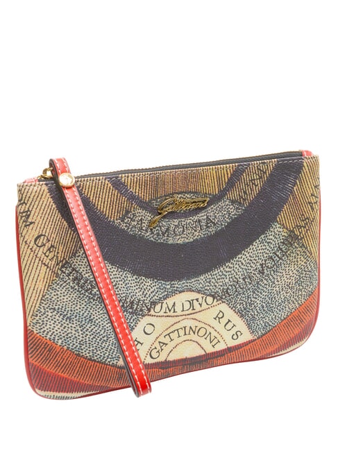 PLANETARIUM Pochette con polsierina classic/ coral - Borse Donna