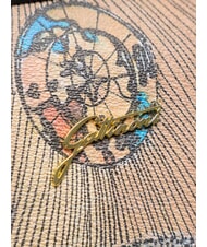 GATTINONI PLANETARIUM Borsa bauletto con tracolla wild watercolor/ dk taupe - Borse Donna - 3