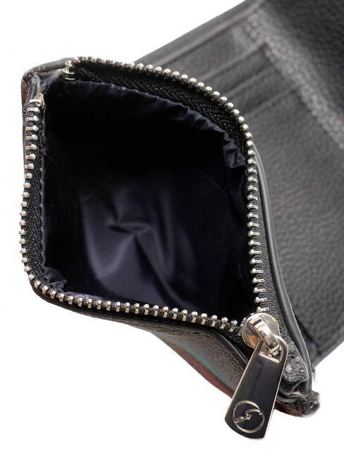 PLANETARIUM Portafoglio piccolo con flap planet.black print - Portafogli Donna