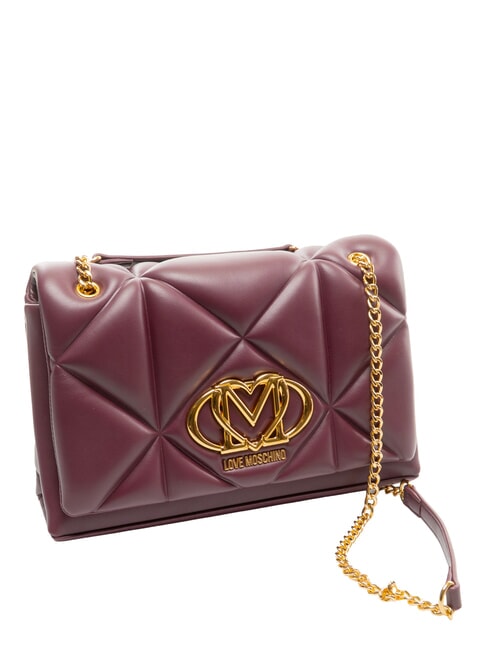 EMBOSSED Borsa a spalla / a tracolla vino - Borse Donna