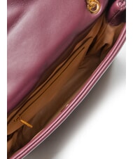 LOVE MOSCHINO EMBOSSED Borsa a spalla / a tracolla vino - Borse Donna - 5