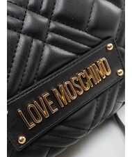 LOVE MOSCHINO QUILTED Borsetta a tracolla Nero - Borse Donna - 3