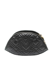 LOVE MOSCHINO QUILTED Borsetta a tracolla Nero - Borse Donna - 4