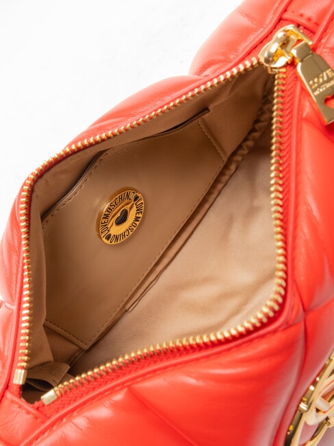 EMBOSSED Borsa a tracolla, doppia portabilit&agrave; ROSSO - Borse Donna