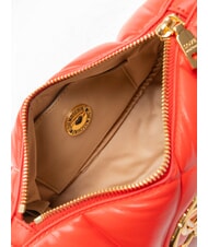 LOVE MOSCHINO EMBOSSED Borsa a tracolla, doppia portabilit&agrave; ROSSO - Borse Donna - 5