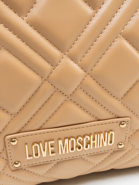 QUILTED Borsa a mano, con tracolla a catena beige - Borse Donna