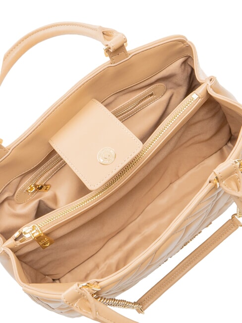 QUILTED Borsa a mano, con tracolla a catena beige - Borse Donna