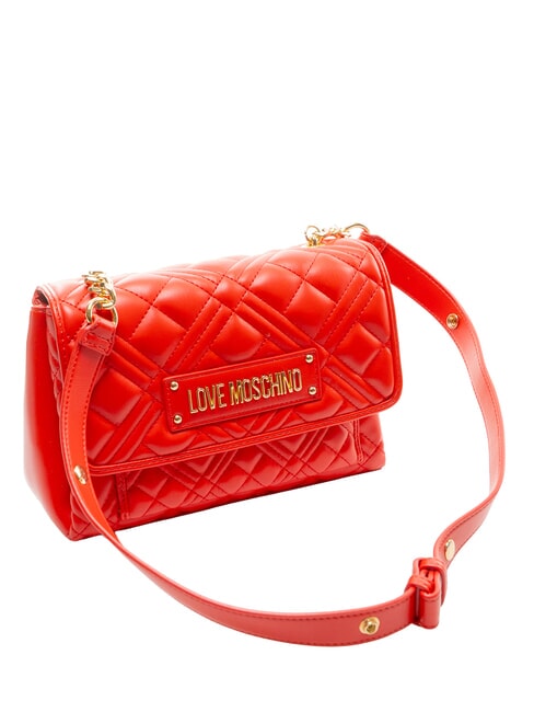 QUILTED Borsa a spalla ROSSO - Borse Donna