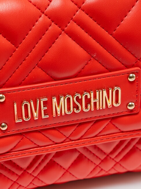 QUILTED Borsa a spalla ROSSO - Borse Donna