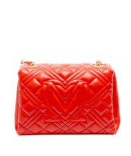 LOVE MOSCHINO QUILTED Borsa a spalla ROSSO - Borse Donna - 4