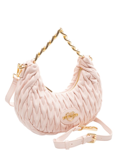 DEMURE Borsa a mano, con tracolla a catena cipria - Borse Donna