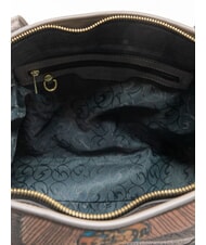 GATTINONI PLANETARIUM Borsa a spalla wild watercolor/ dk taupe - Borse Donna - 5