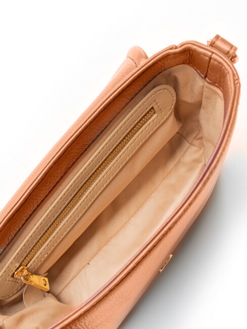 EMBOSSED Borsa a tracolla castagna - Borse Donna