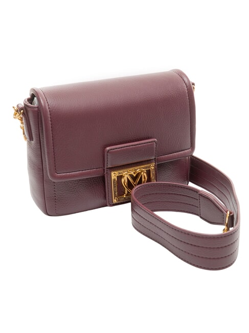 EMBOSSED Borsa a tracolla vino - Borse Donna