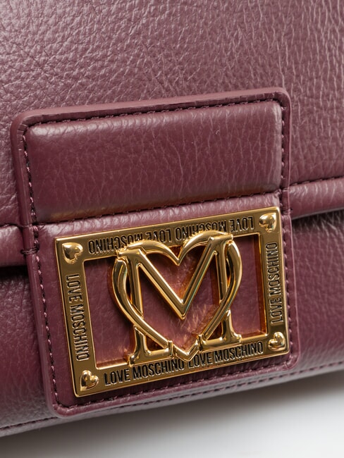 EMBOSSED Borsa a tracolla vino - Borse Donna