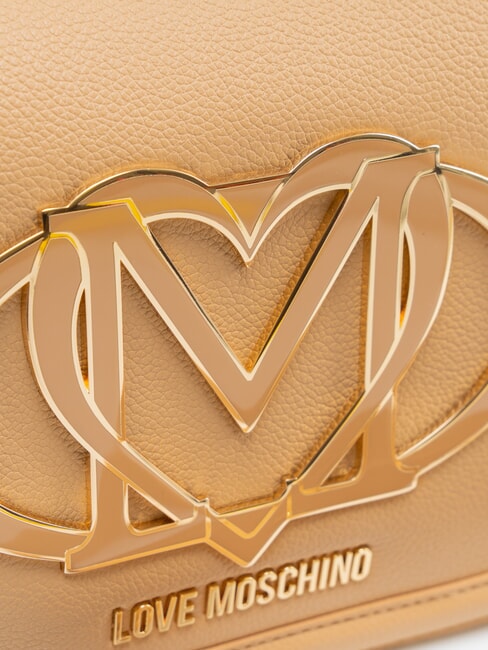 LOGO Borsa a spalla, con tracolla beige - Borse Donna