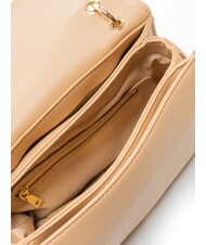 LOVE MOSCHINO LOGO Borsa a spalla, con tracolla beige - Borse Donna - 5