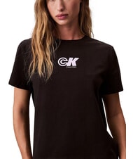 CALVIN KLEIN SS ARCHIVIE LOGO T-shirt a manica corta black - T-shirt e Top Donna - 5