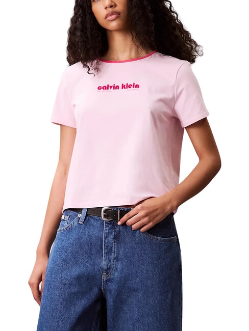 SS RETRO LOGO GRAPHI T-shirt a manica corta pink - T-shirt e Top Donna