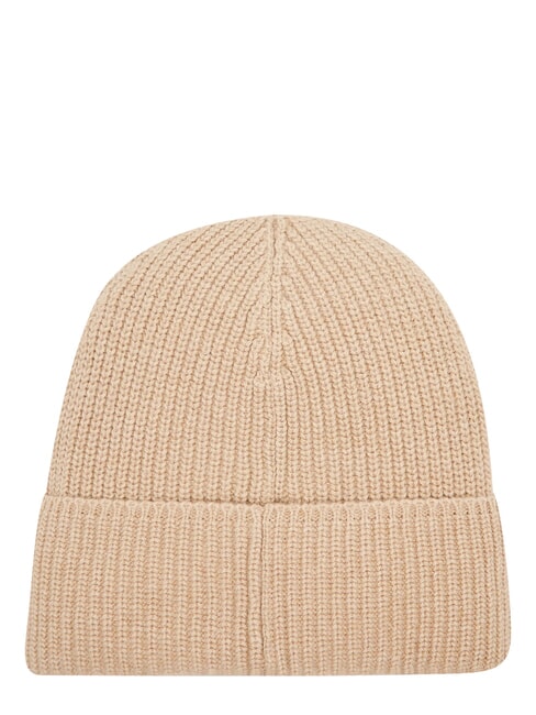 ESSENTIAL PATCH Cappello misto lana beige - Cappelli