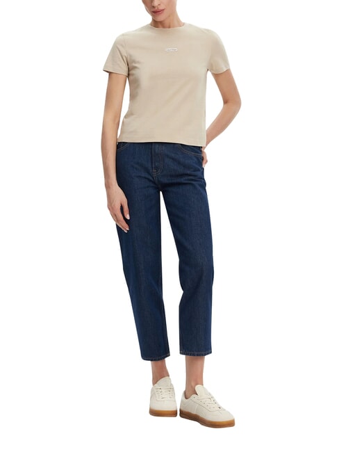 PLACED INSTITUTIONAL T-shirt a manica corta, in cotone grey - T-shirt e Top Donna