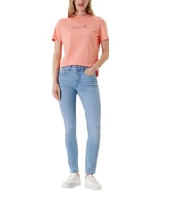 CALVIN KLEIN 20S CLASSIC LOGO T-shirt a manica corta orange - T-shirt e Top Donna - 5