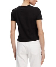 CALVIN KLEIN PLACED INSTITUTIONAL T-shirt a manica corta, in cotone black - T-shirt e Top Donna - 2