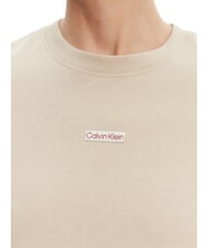 CALVIN KLEIN PLACED INSTITUTIONAL T-shirt a manica corta, in cotone grey - T-shirt e Top Donna - 5