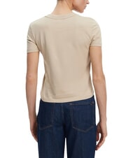 CALVIN KLEIN PLACED INSTITUTIONAL T-shirt a manica corta, in cotone - T-shirt e Top Donna