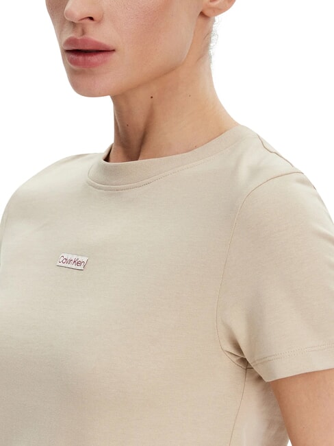 PLACED INSTITUTIONAL T-shirt a manica corta, in cotone grey - T-shirt e Top Donna