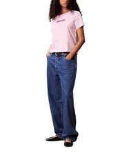 CALVIN KLEIN SS RETRO LOGO GRAPHI T-shirt a manica corta pink - T-shirt e Top Donna - 3