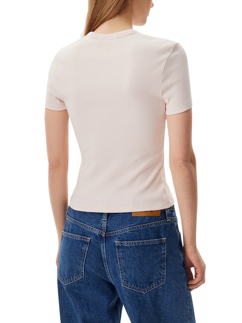 WOVEN LABEL T-shirt a manica corta pink - T-shirt e Top Donna