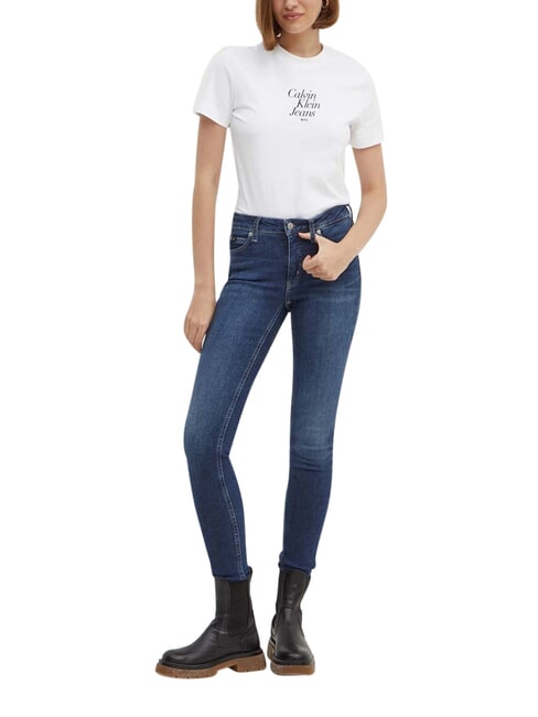 FONT GRAPHIC REGULAR T-shirt a manica corta white - T-shirt e Top Donna