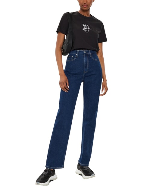 FONT GRAPHIC REGULAR T-shirt a manica corta black - T-shirt e Top Donna
