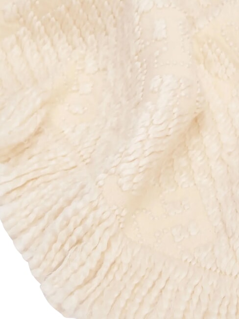 ELEVATED CHIC JAQUARD Sciarpa in lana sugarcane - Sciarpe