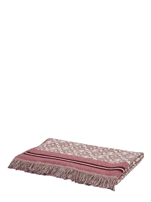 MONOPLAY JACQUARD Sciarpa in lana red - Sciarpe